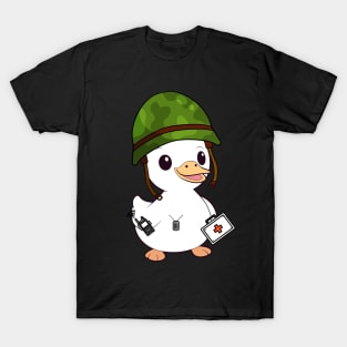 First aid military duck T-Shirt